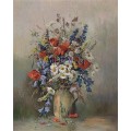 РЕПРОДУКЦИИ НА КАРТИНИ Букет летни цветя във ваза (1911)
